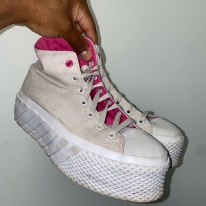 Converse Chuck Taylor All Star Lift 2X High Pale Puty 8 SH-0051 Platform